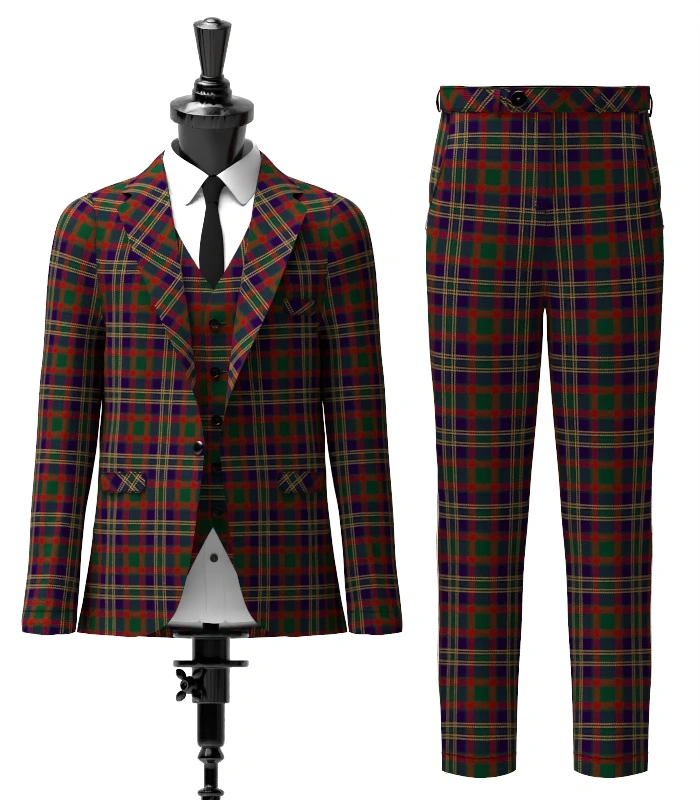 Cork, County Tartan Suit Front Cork, County Tartan Suit Front
