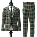 Cox, Brian Denis Tartan Suit Front