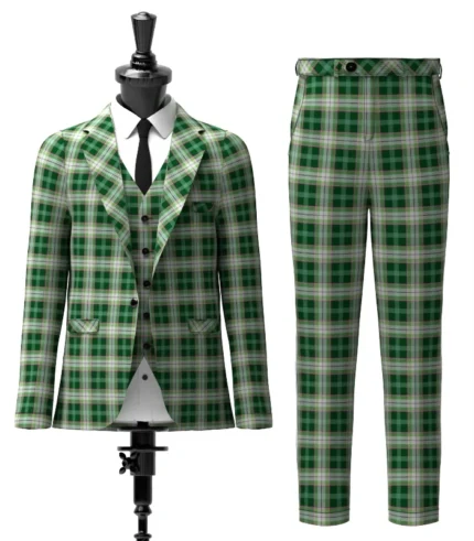 Coyle, Mark Tartan Suit Front