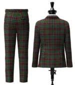 Crosby Tartan Suit Back