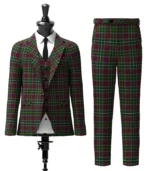 Crosby Tartan Suit Front