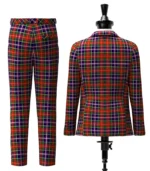 Crozier Tartan Suit Back