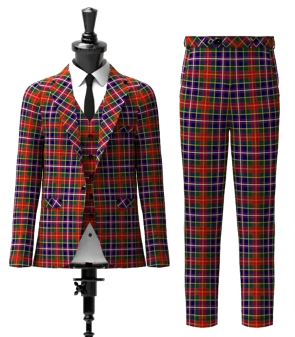 Crozier Tartan Suit Front