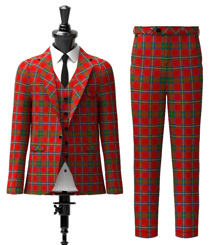 Cruikshank Tartan Suit Front Cruikshank Tartan Suit Front