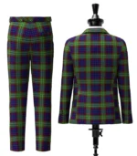 Cunningham Hunting Tartan Suit Back