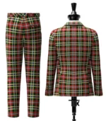 Currie of Arran Tartan Suit Back