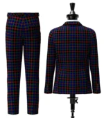 Daly Tartan Suit Back