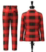 Dean Brae Tartan Suit Back