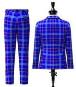 Dempster Tartan Suit Back