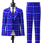 Dempster Tartan Suit Front