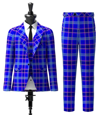 Dempster Tartan Suit Front