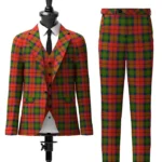 Dickie Tartan Suit Front