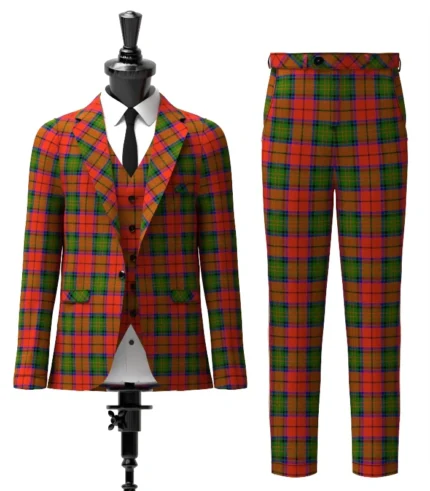 Dickie Tartan Suit Front