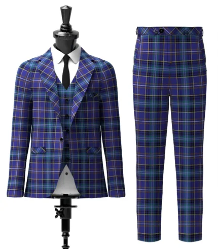 Dickson Tartan Suit Front