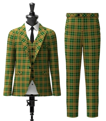 Dixon, Clyde Tartan Suit Front
