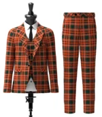 Docherty, William Thomas and Mary Bridget Tartan Suit front