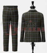 Dow - Aerlift Tartan Suit Back