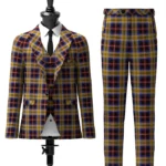 Dublin County, Crest Range Tartan Suit Front