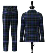 Dugan Tartan Suit Back