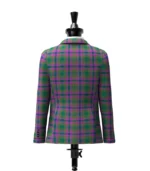 Dunans Rising Tartan Jacket Back
