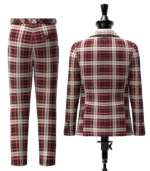 Dunkeld Tartan Suit Back