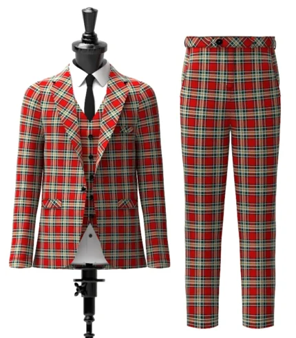 Dunne, Jordan Tartan Suit Front