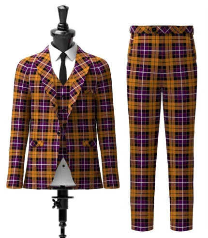 Dutch Tartan Suit Front
