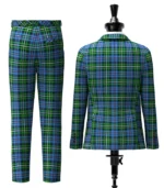 Dyer Tartan Suit Back