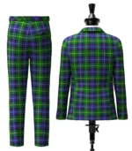 East Lothian Tartan Suit Back