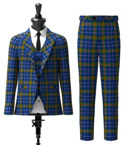 Edmonstone of Duntreath Tartan Suit Front