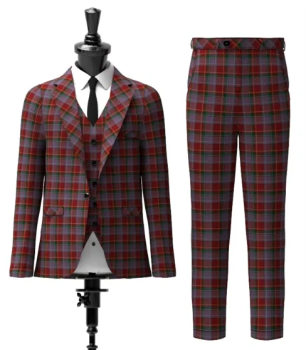 Faulkner Tartan Suit Front