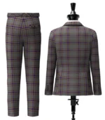 Fermanagh Tartan Suit Back