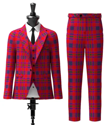 Fiddes Tartan Suit Front