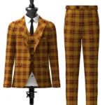 Finnegan Tartan Suit Front