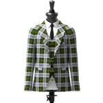 Firth of Tay Tartan Jacket Front