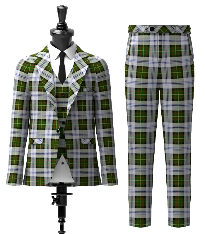 Firth of Tay Tartan Suit Front Firth of Tay Tartan Suit Front