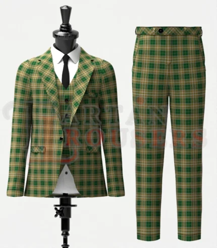 Fitzsimmons Tartan Suit Front