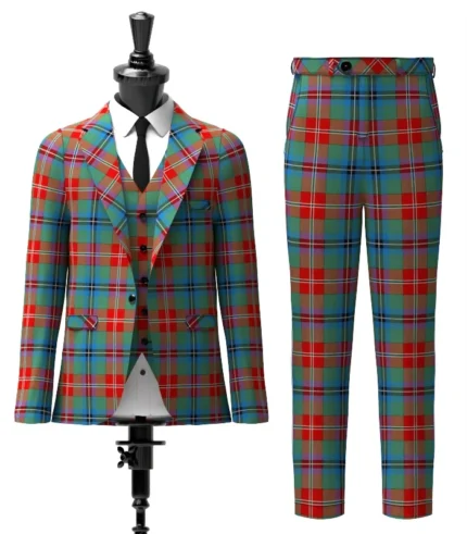 Ford & Etal Tartan Suit Front