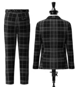 Freedom of Scotland Tartan Suit Back