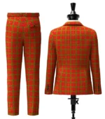 Gaffney Tartan Suit Back