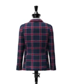 Gavin Tartan Jacket Back