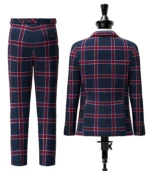 Gavin Tartan Suit Back