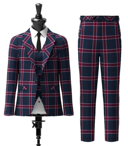 Gavin Tartan Suit Front