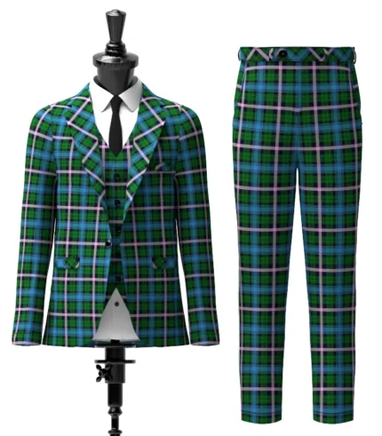 Gemmell Tartan Suit Front