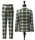 Giants Causeway Tartan Suit Back