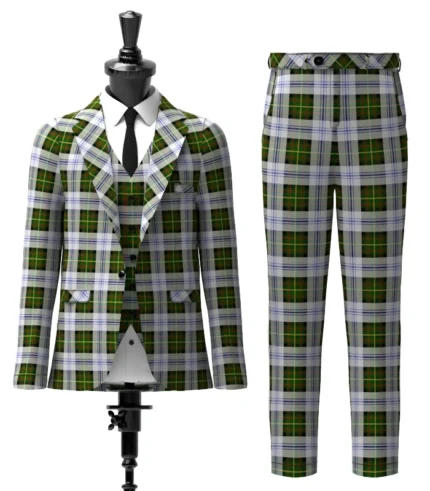 Giants Causeway Tartan Suit Front