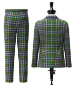Glasgow, City of Culture Tartan Suit Back