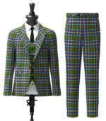 Glasgow, City of Culture Tartan Suit Front