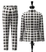 Gleneagles Tartan Suit Back