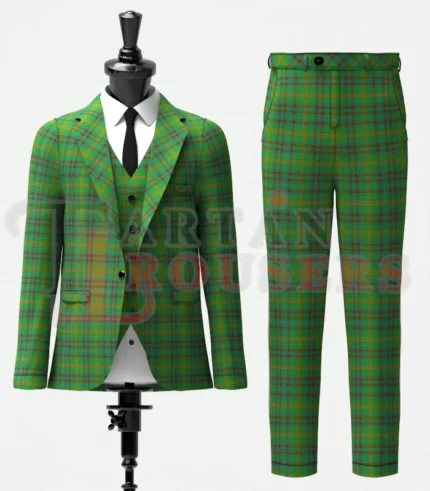 Glenlivet Tartan Suit Front